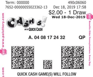 Pennsylvania (PA) Cash 5 Lottery Results and Game Details.